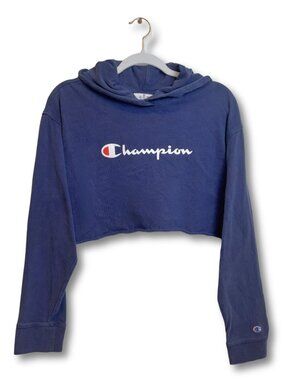 Champion oversized cropped hoodie